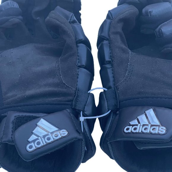Adidas Freak Flex G Polyurethane Black Lacrosse Gloves Size 12 CF9666 New - Picture 4 of 7